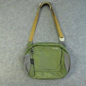 Pacsafe Venturesafe GII Briefcase Green Bag Crossbody Antitheft Exomesh 614